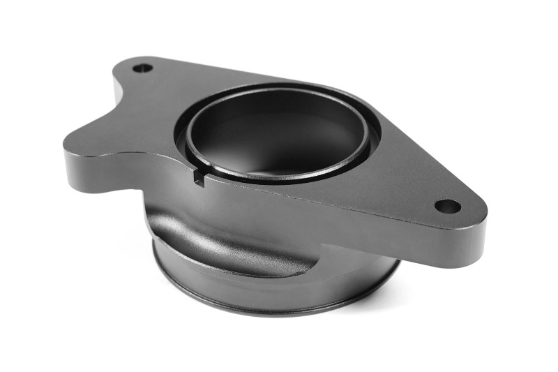 Subaru WRX Turbo Inlet Hose - Perrin Performance - w/Turbo Adapter Flange (Short) - Black - `22-`25